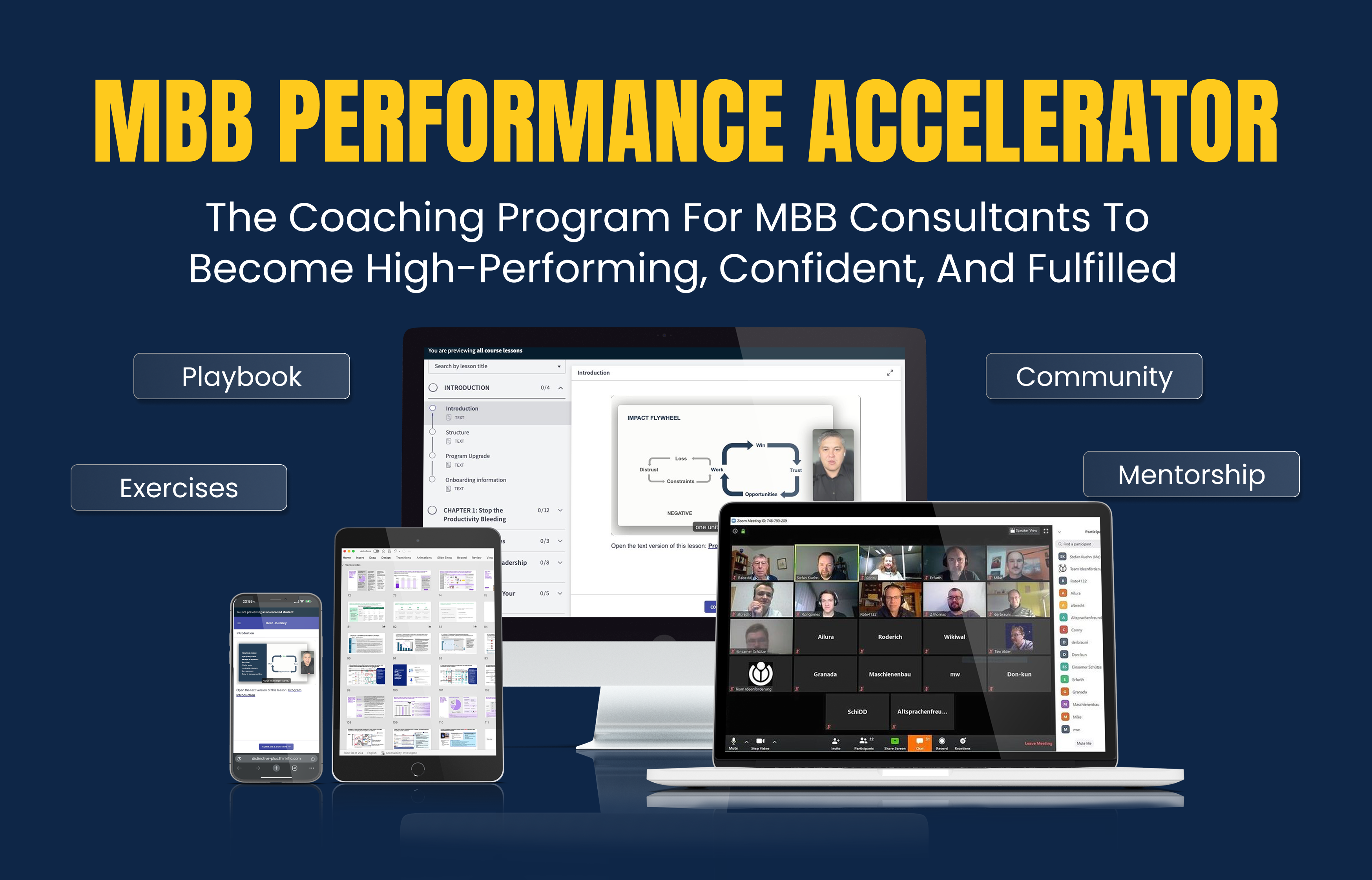 MBB Performance Accelerator: the only coaching program for MBB consultants to become high-performing, confident, and fulfilled
